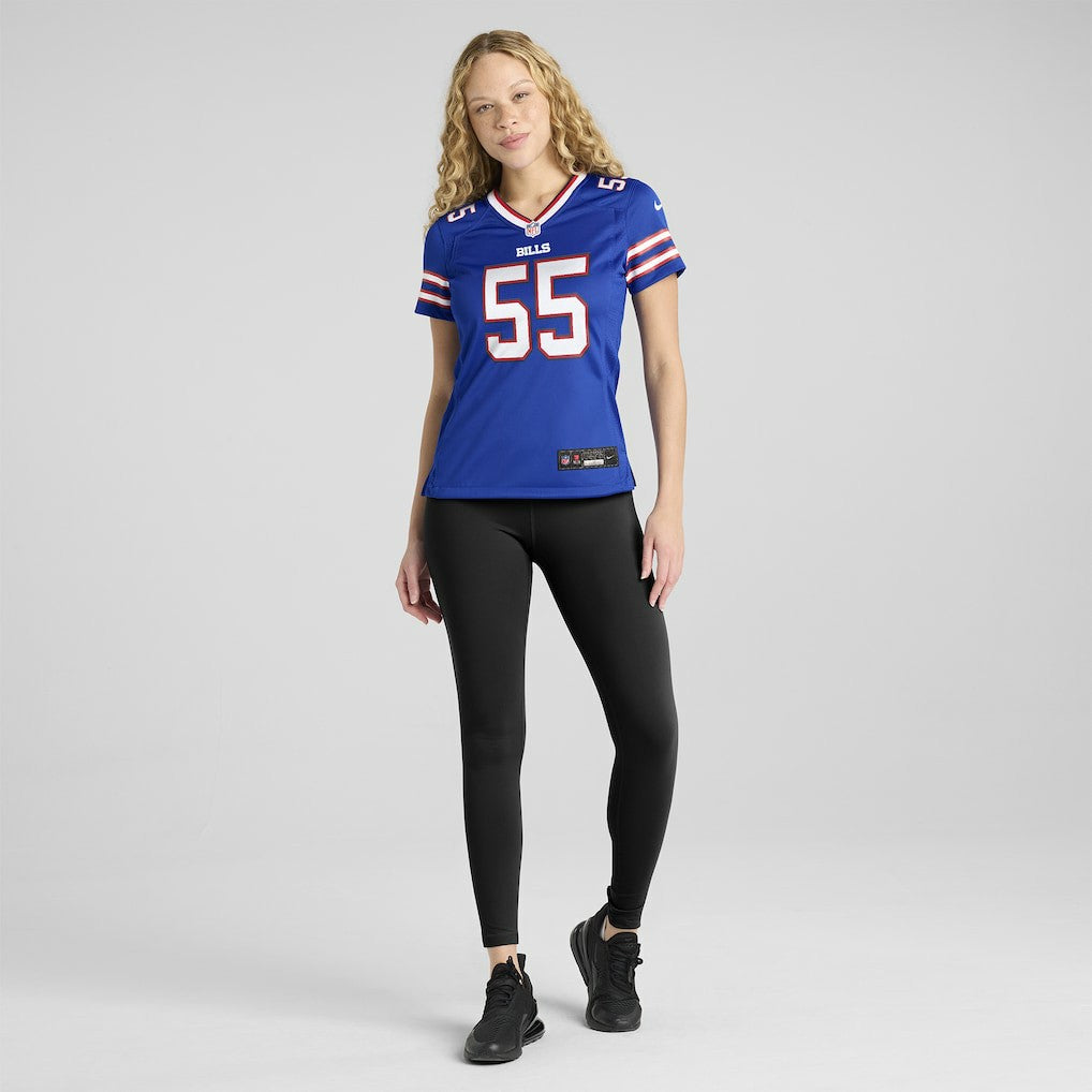 Michael Hoecht Buffalo Bills Women's Team Game Jersey Royal - Nike