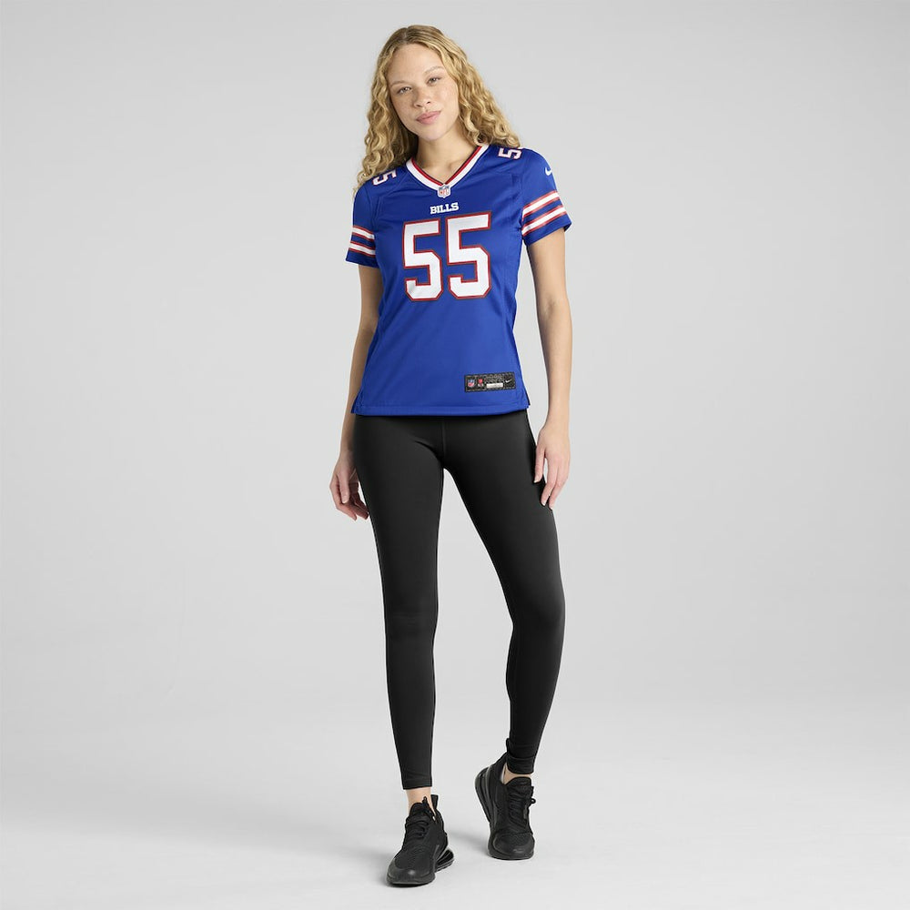 Michael Hoecht Buffalo Bills Women's Team Game Jersey Royal - Nike
