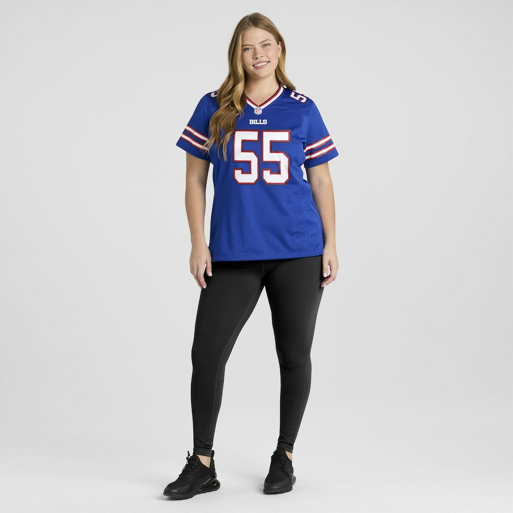 Michael Hoecht Buffalo Bills Women's Team Game Jersey Royal - Nike