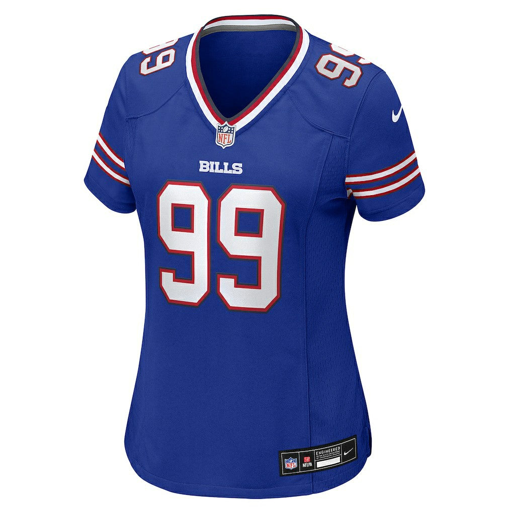 Larry Ogunjobi Buffalo Bills Women's Team Game Jersey Royal - Nike
