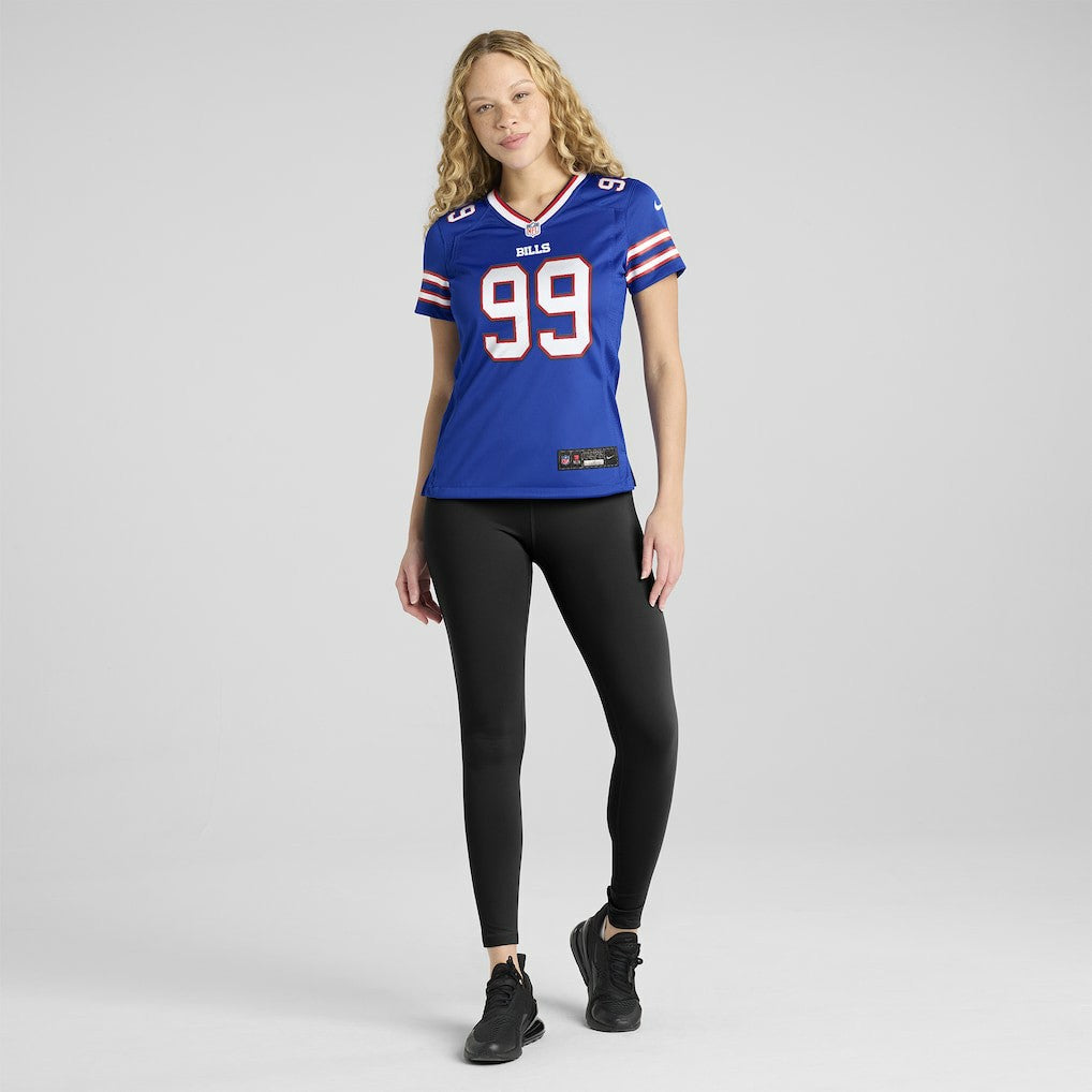 Larry Ogunjobi Buffalo Bills Women's Team Game Jersey Royal - Nike