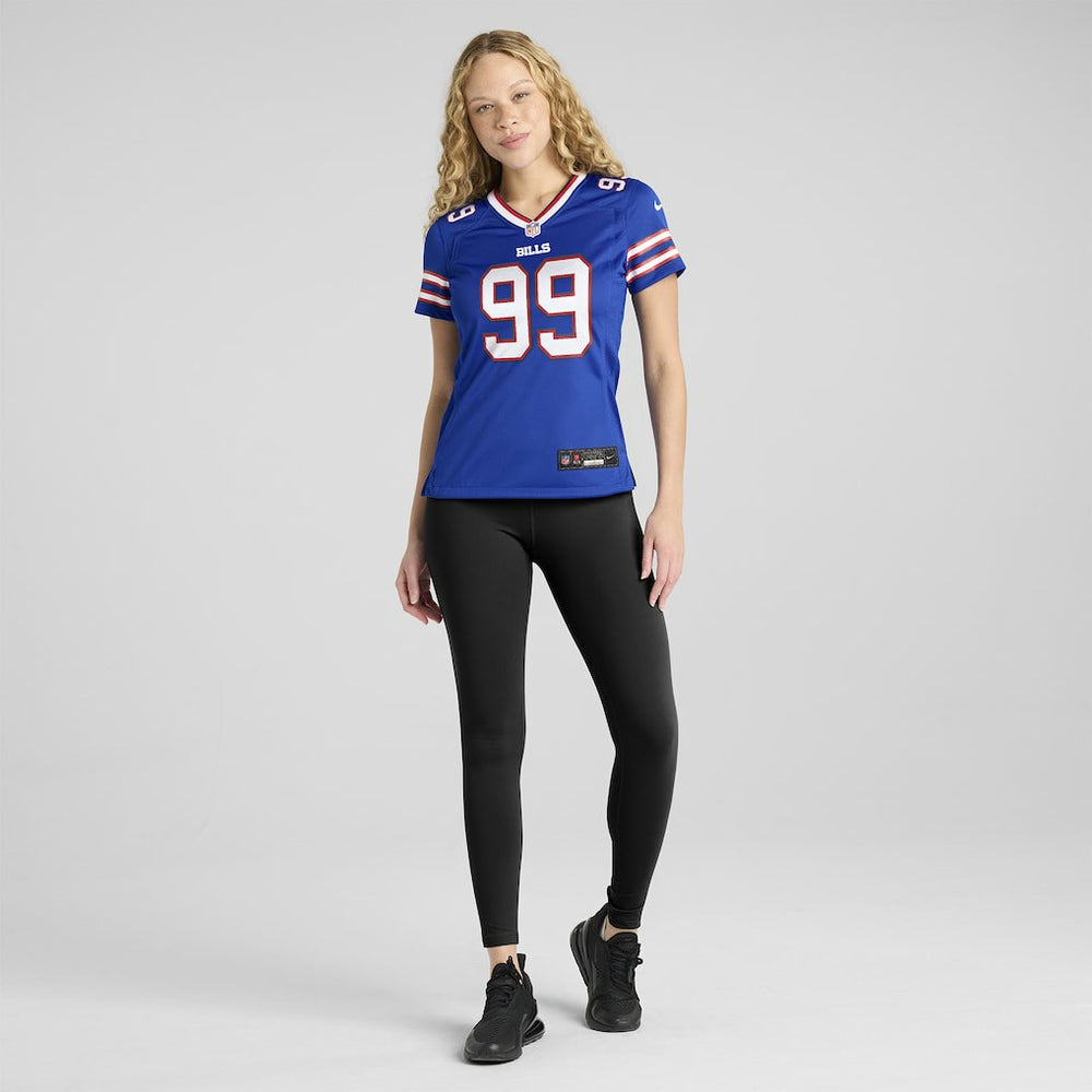 Larry Ogunjobi Buffalo Bills Women's Team Game Jersey Royal - Nike