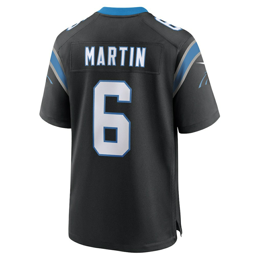 Sam Martin Carolina Panthers Team Game Jersey - Black | NFL Jerseys