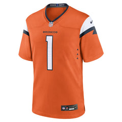 Evan Engram Denver Broncos Team Game Jersey Orange - Nike