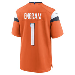 Evan Engram Denver Broncos Team Game Jersey Orange - Nike
