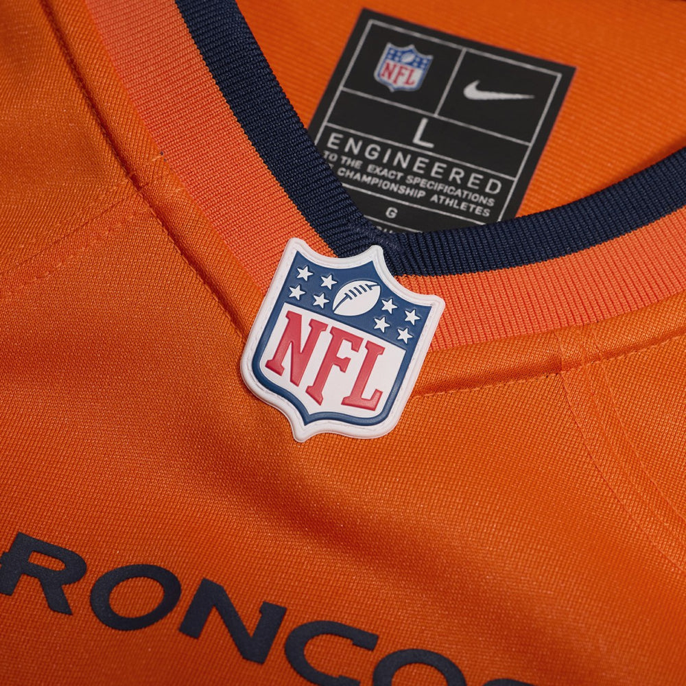 Evan Engram Denver Broncos Team Game Jersey Orange - Nike