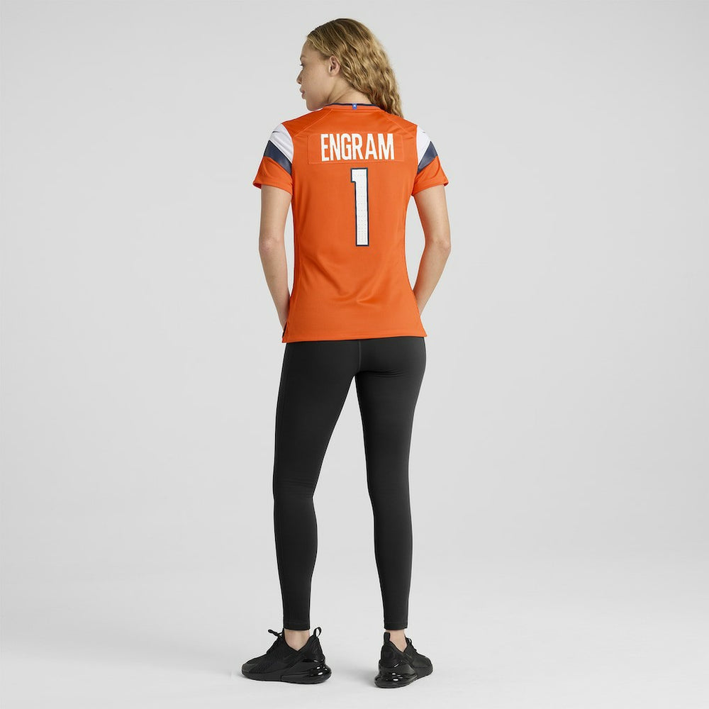 Evan Engram Denver Broncos Women's Team Game Jersey Orange - Nike