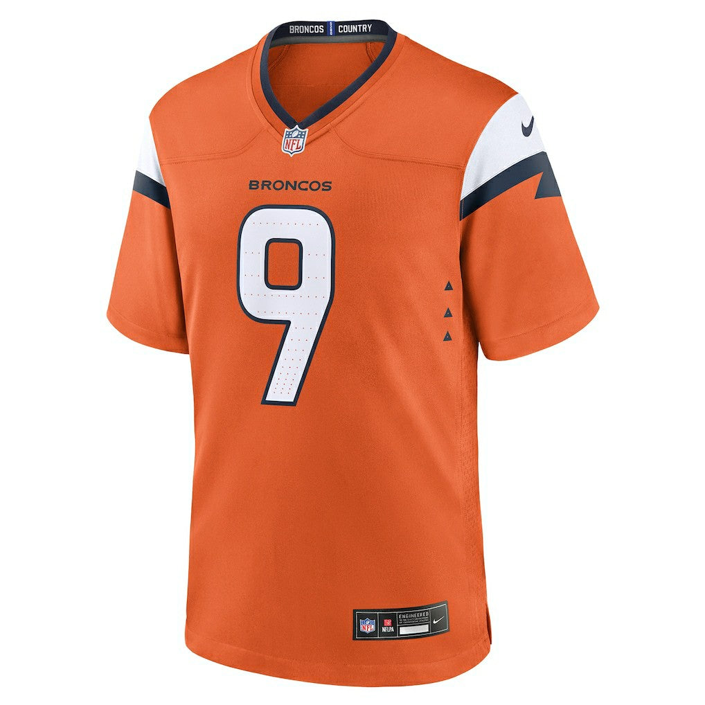Talanoa Hufanga Denver Broncos Team Game Jersey Orange - Nike