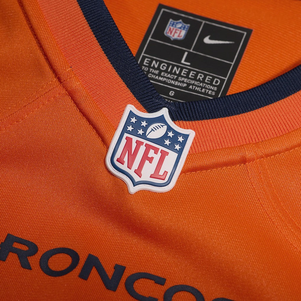 Talanoa Hufanga Denver Broncos Team Game Jersey Orange - Nike