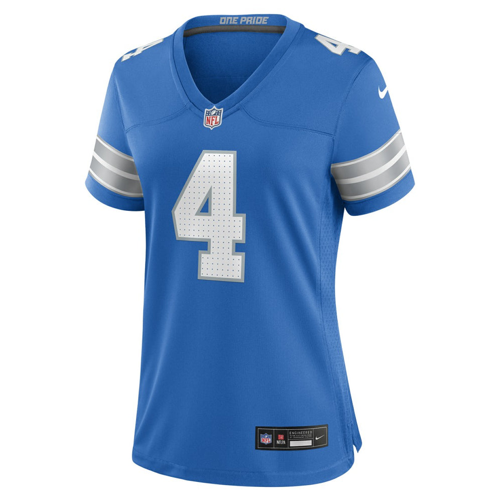D.J. Reed Detroit Lions Women's Team Game Jersey Blue - Nike