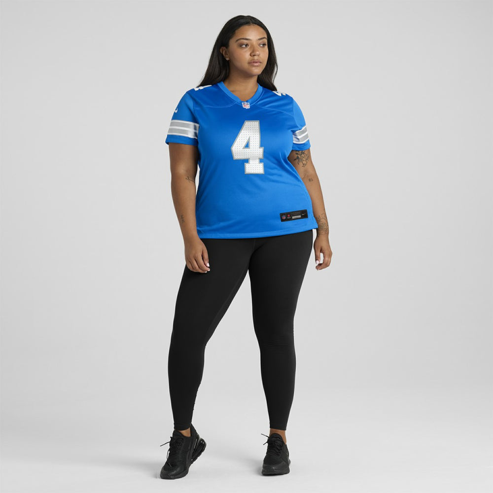 D.J. Reed Detroit Lions Women's Team Game Jersey Blue - Nike