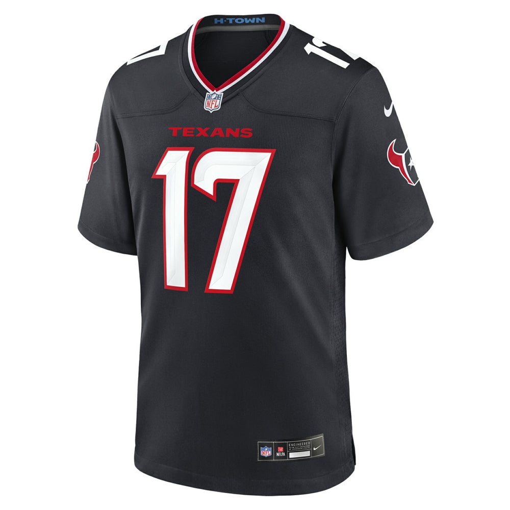 Braxton Berrios Houston Texans Team Game Jersey Navy - Nike