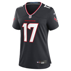 Braxton Berrios Houston Texans Women's Team Game Jersey Navy - Nike