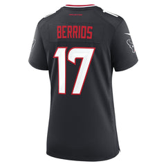 Braxton Berrios Houston Texans Women's Team Game Jersey Navy - Nike
