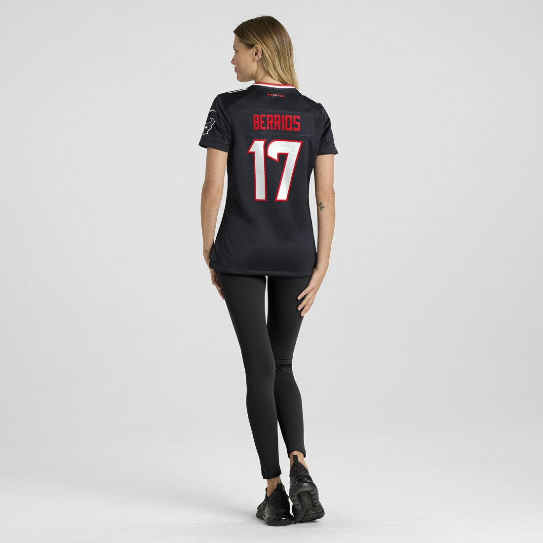 Braxton Berrios Houston Texans Women's Team Game Jersey Navy - Nike