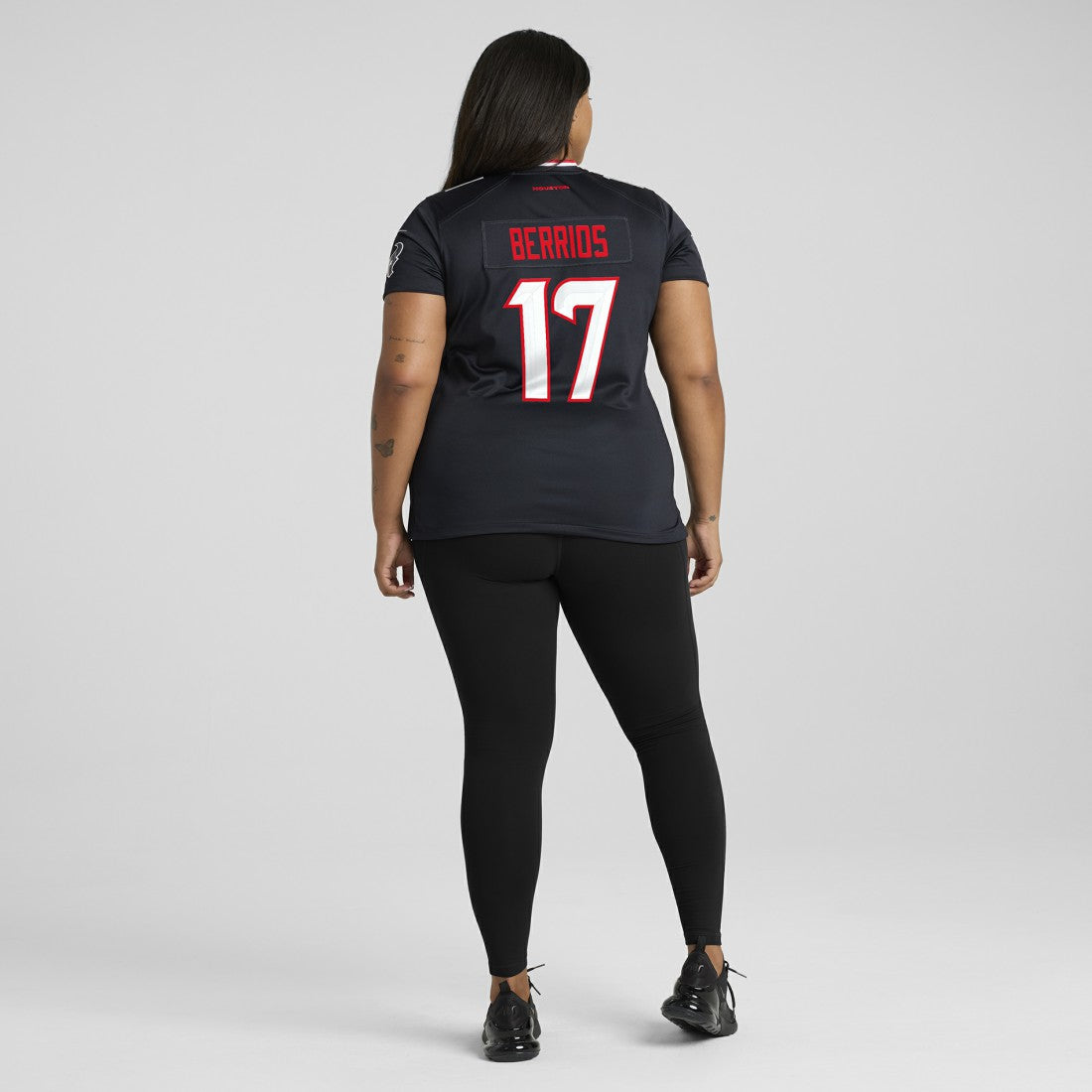 Braxton Berrios Houston Texans Women's Team Game Jersey Navy - Nike