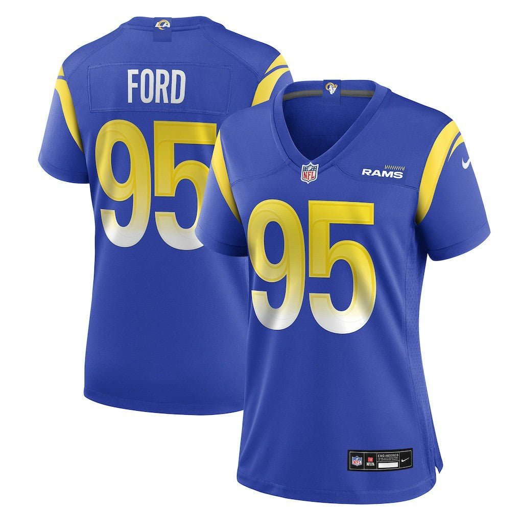 Poona Ford Los Angeles Rams Women's Team Game Jersey Royal - Nike