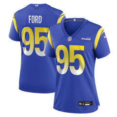 Poona Ford Los Angeles Rams Women's Team Game Jersey Royal - Nike