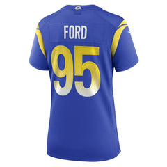 Poona Ford Los Angeles Rams Women's Team Game Jersey Royal - Nike