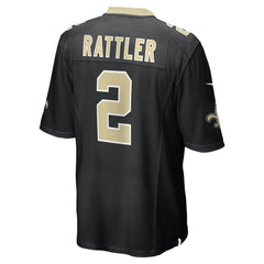 Spencer Rattler New Orleans Saints Team Game Jersey Black - Nike