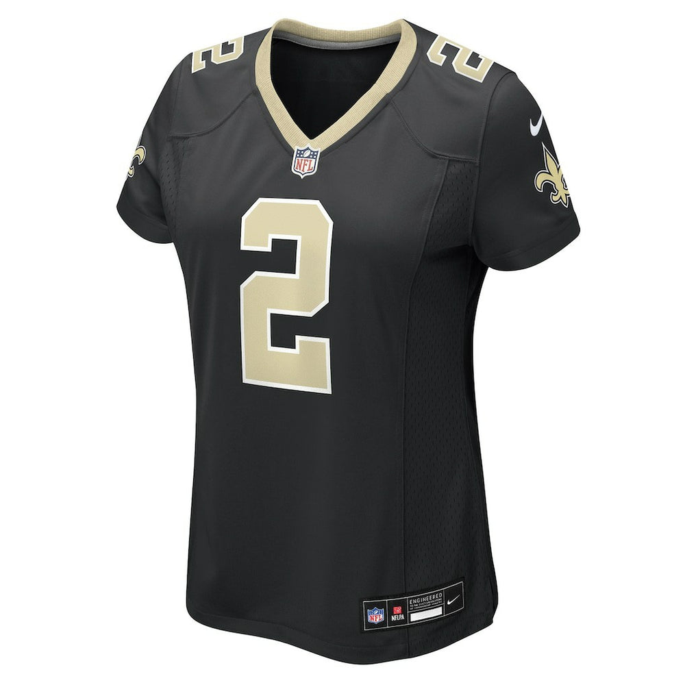 Spencer Rattler New Orleans Saints Women's Team Game Jersey Black - Nike