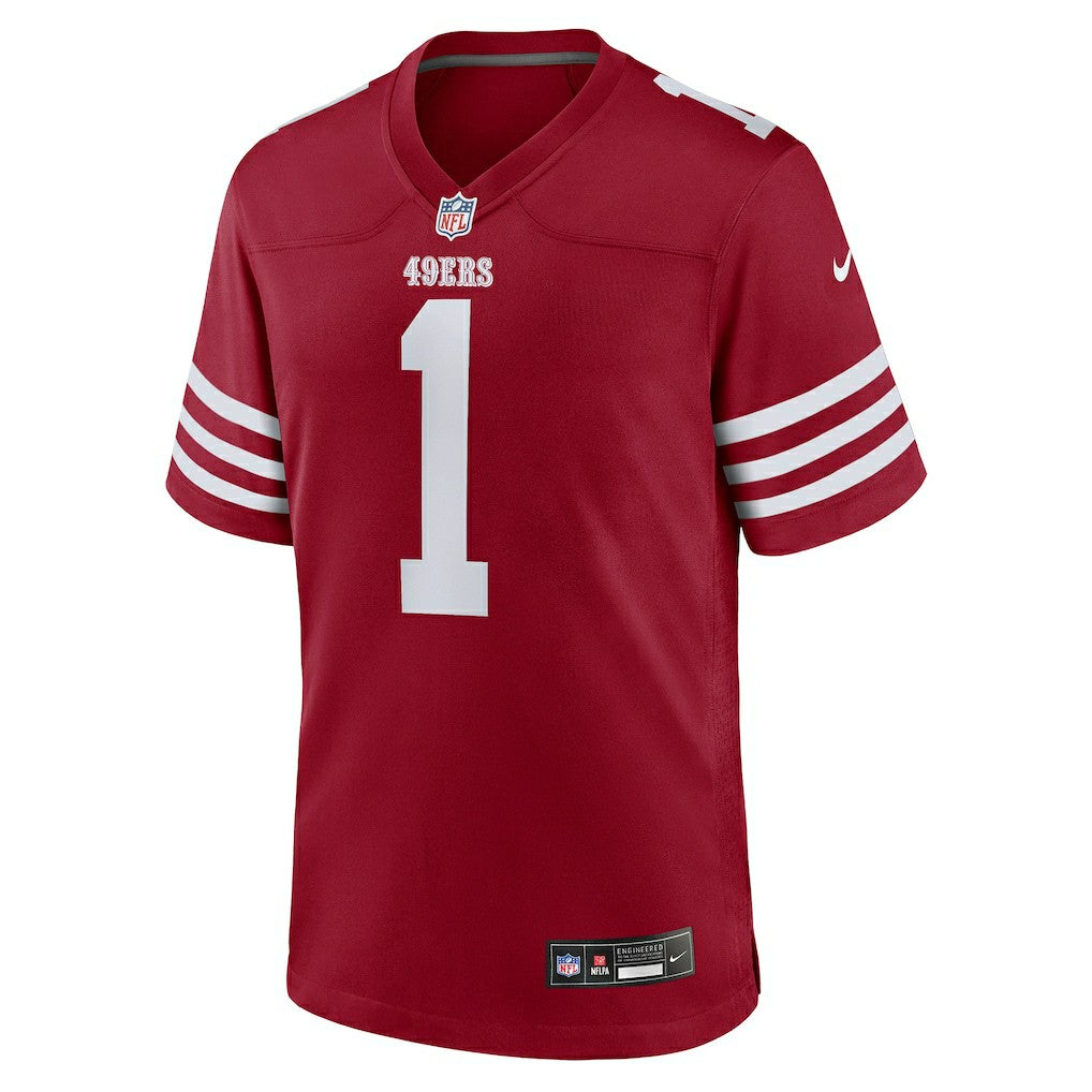 Ricky Pearsall San Francisco 49ers Team Game Jersey Scarlet - Nike