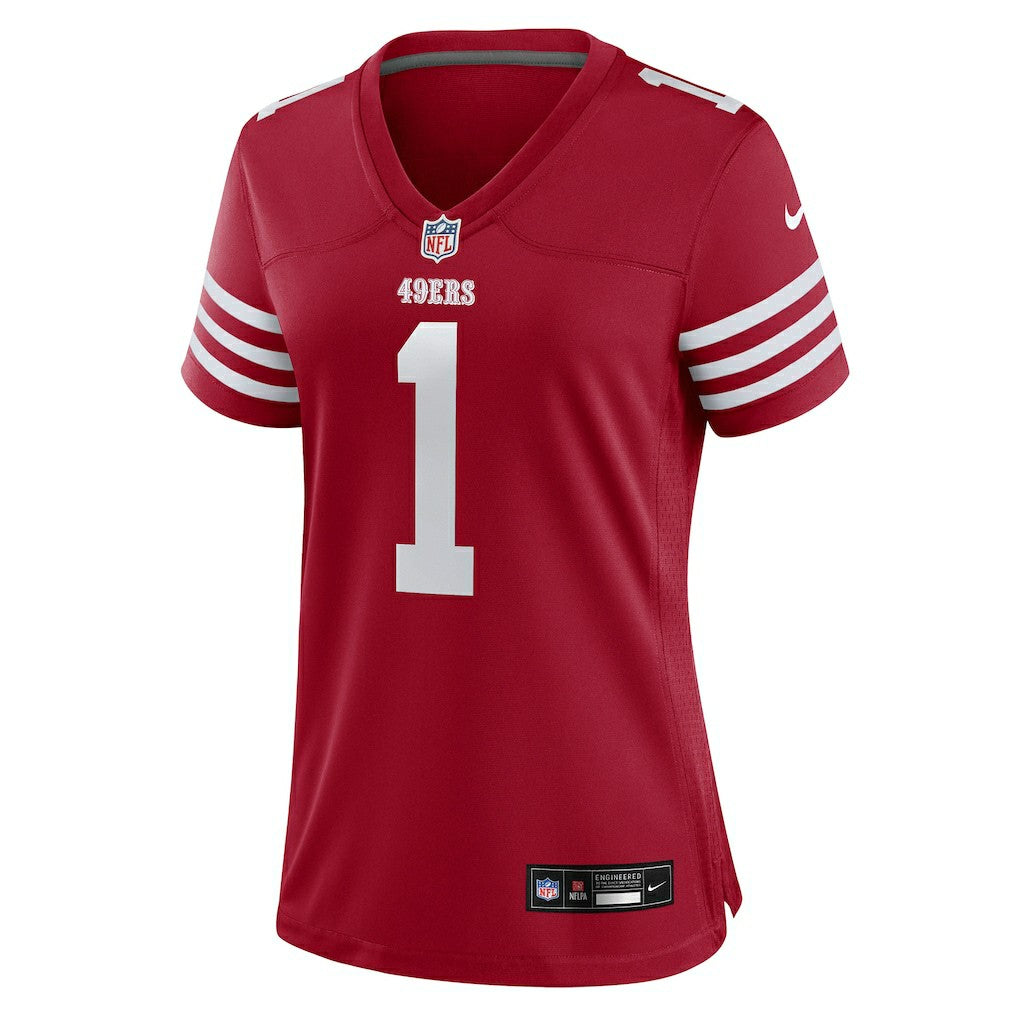 Ricky Pearsall San Francisco 49ers Women's Team Game Jersey Scarlet - Nike