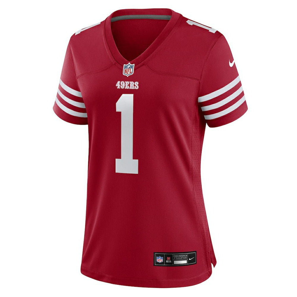 Ricky Pearsall San Francisco 49ers Women's Team Game Jersey Scarlet - Nike