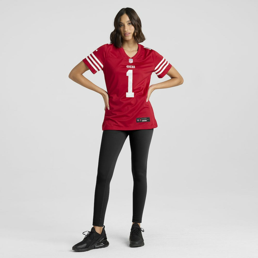 Ricky Pearsall San Francisco 49ers Women's Team Game Jersey Scarlet - Nike