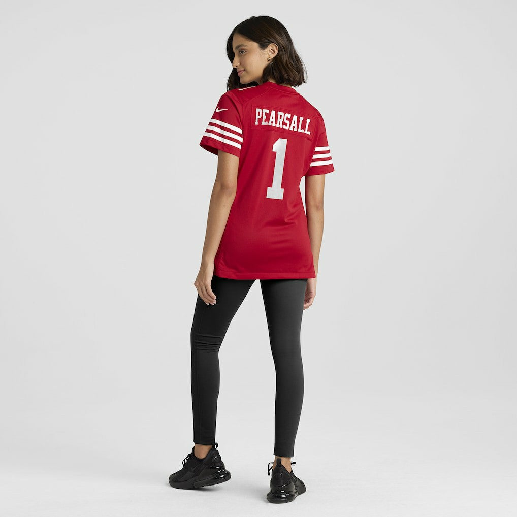 Ricky Pearsall San Francisco 49ers Women's Team Game Jersey Scarlet - Nike