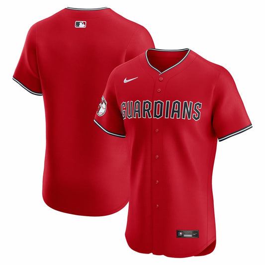 Cleveland Guardians Nike Alternate Elite Jersey - Red | MLB Jerseys