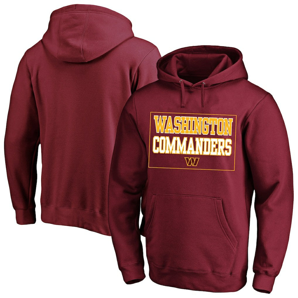Washington Commanders Big & Tall Fleece Hoodie Maroon - Fanatics