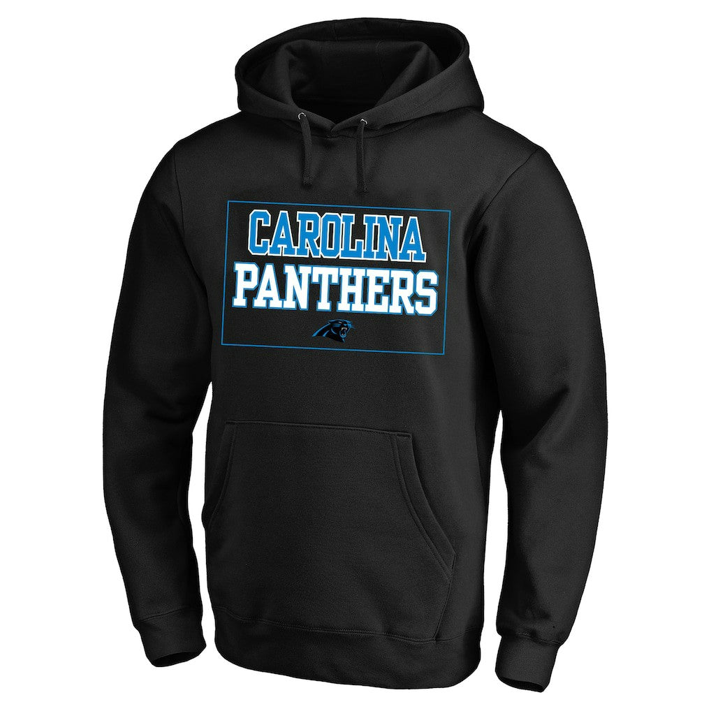 Carolina Panthers Big & Tall Fleece Hoodie Black - Fanatics