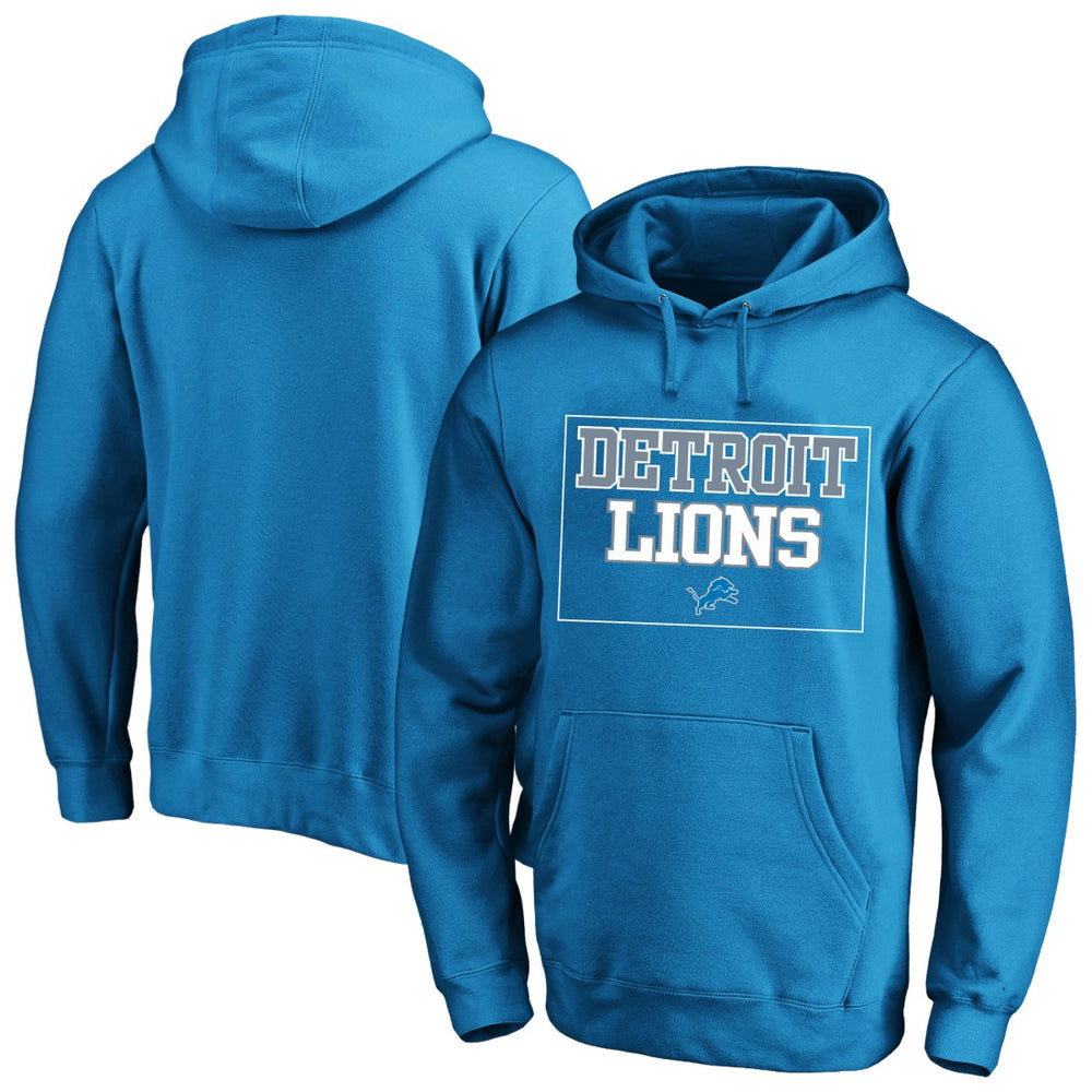 Detroit Lions Big & Tall Fleece Hoodie Blue - Fanatics