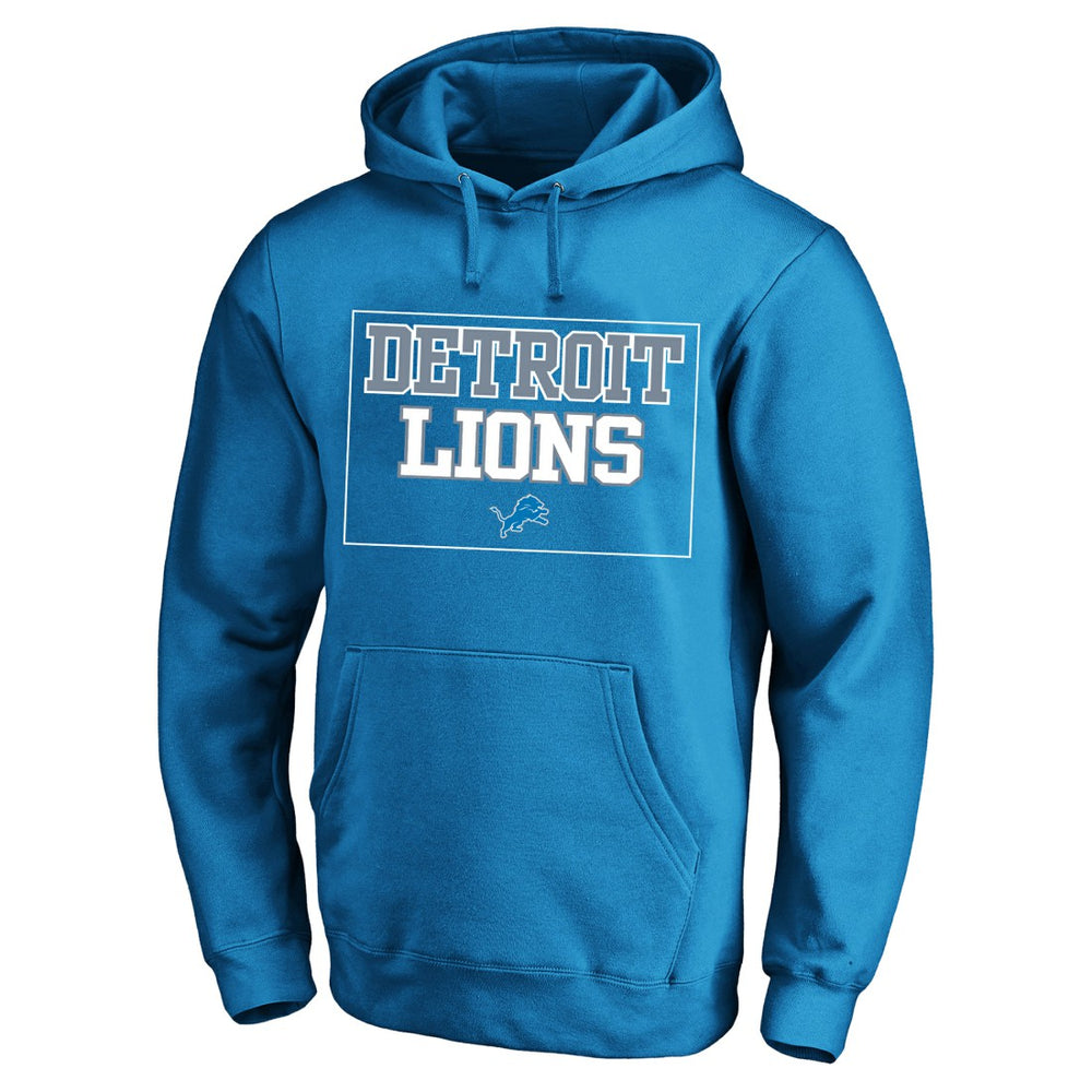 Detroit Lions Big & Tall Fleece Hoodie Blue - Fanatics