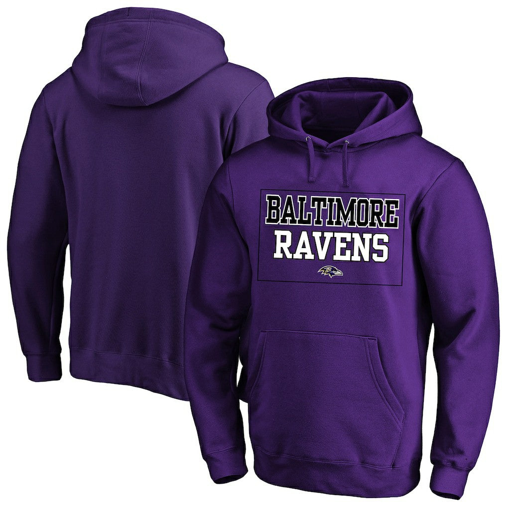 Baltimore Ravens Big & Tall Fleece Hoodie Purple - Fanatics