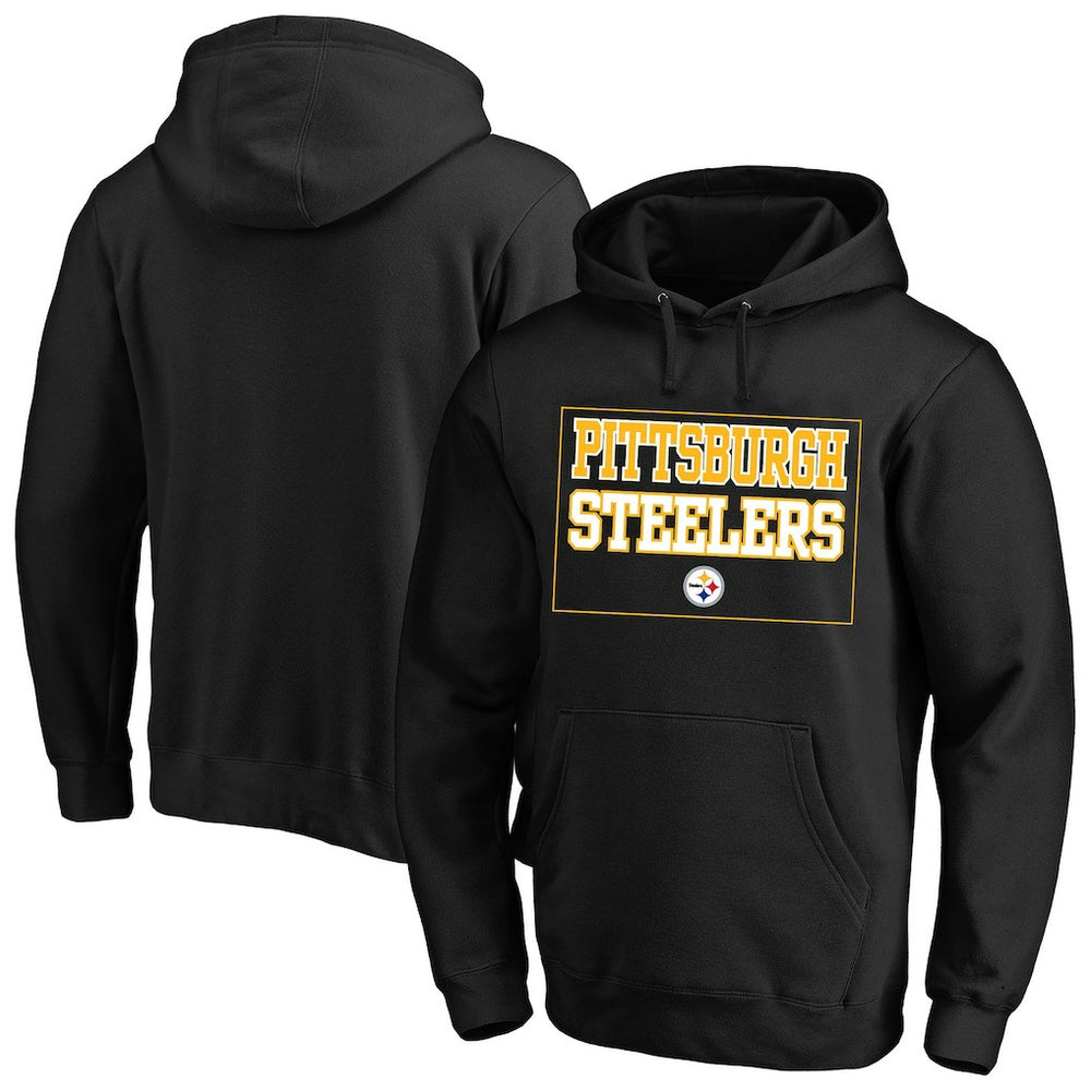 Pittsburgh Steelers Big & Tall Fleece Hoodie Black - Fanatics