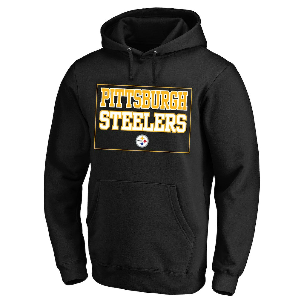 Pittsburgh Steelers Big & Tall Fleece Hoodie Black - Fanatics