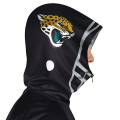Jacksonville Jaguars Pro Player Helmet Full-Zip Hooded Track Jacket Black/Teal - NFL