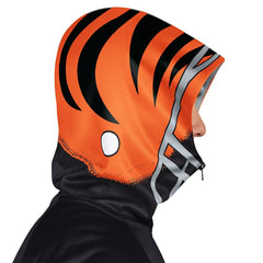 Cincinnati Bengals Pro Player Helmet Full-Zip Hooded Track Jacket Black/Orange - NFL