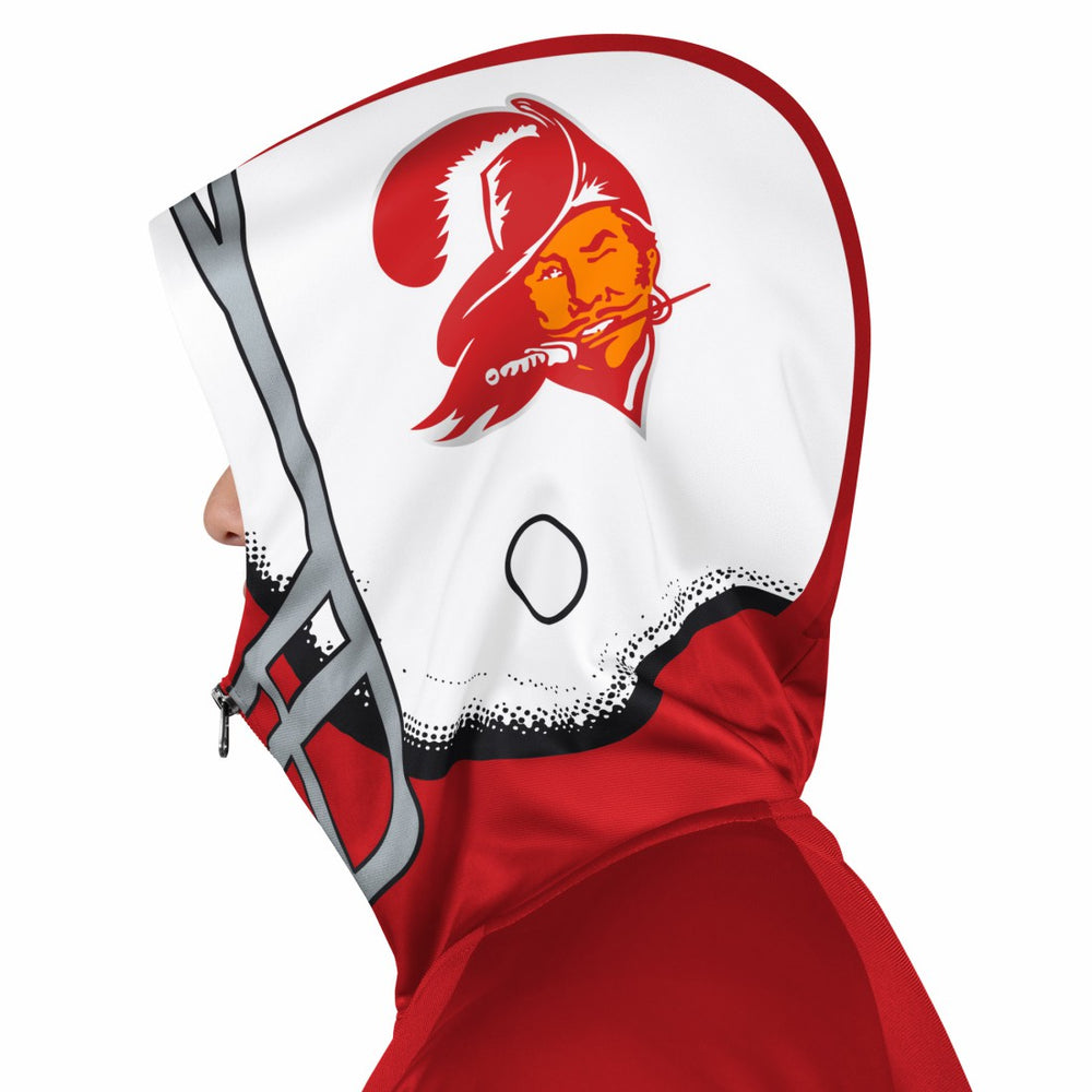 Tampa Bay Buccaneers Pro Player Retro Helmet Full-Zip Hooded Track Jacket Red/Orange - NFL