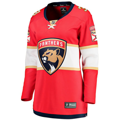 Seth Jones Florida Panthers Fanatics Women's Home Breakaway Player Jersey - Red | NHL Jerseys