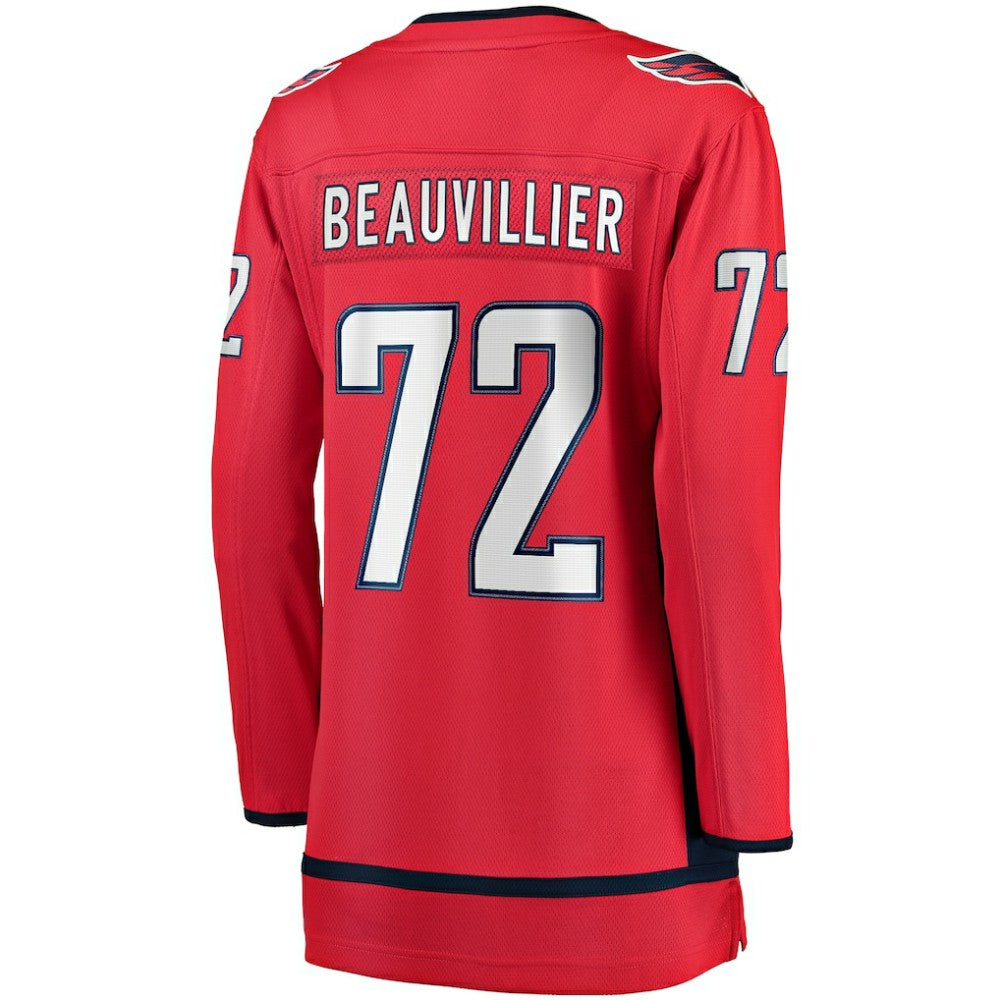 Anthony Beauvillier Washington Capitals Fanatics Women's Home Breakaway Player Jersey Red