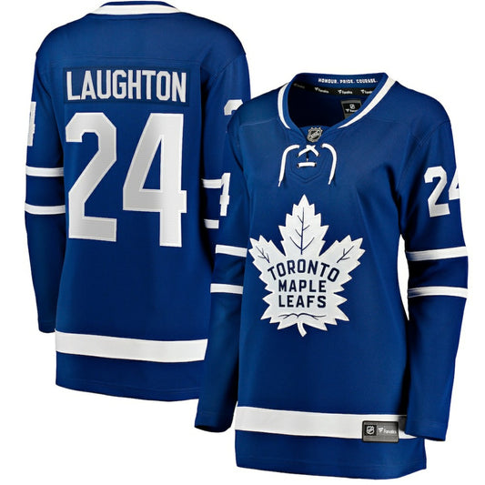 Scott Laughton Toronto Maple Leafs Fanatics Women's Home Breakaway Player Jersey - Blue | NHL Jerseys