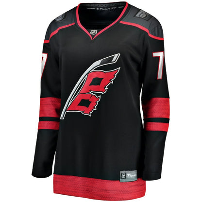 Mark Jankowski Carolina Hurricanes Fanatics Women's Home Breakaway Player Jersey - Black | NHL Jerseys