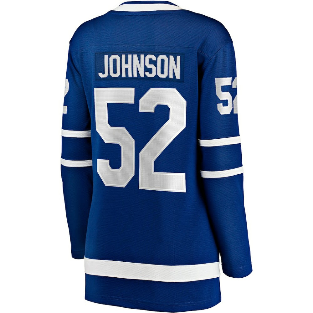 Reese Johnson Toronto Maple Leafs - Fanatics Women's Home Breakaway Player Jersey Blue