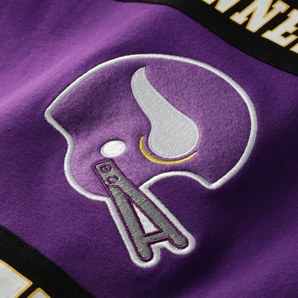Minnesota Vikings Retro Colorblock Tank Top Black - Mitchell & Ness