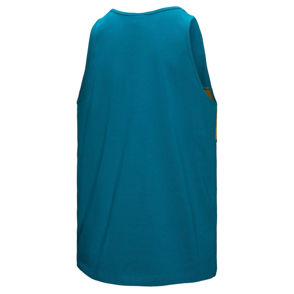 Jacksonville Jaguars Retro Colorblock Tank Top Teal - Mitchell & Ness