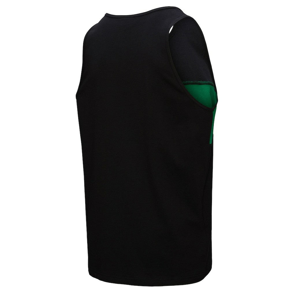 New York Jets Retro Colorblock Tank Top Black - Mitchell & Ness