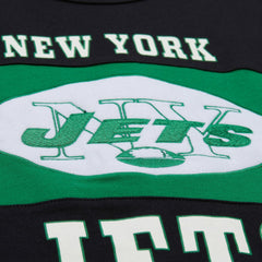 New York Jets Retro Colorblock Tank Top Black - Mitchell & Ness